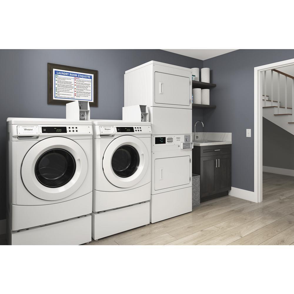 Amana WHP1000VW 10 Sockel für gewerbliche Frontlader-Waschmaschine und -Trockner
