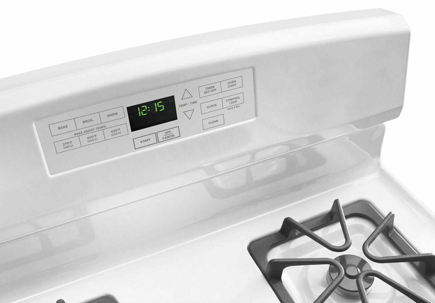 Amana AGR6603SFW 30-Zoll-Gasherd mit Selbstreinigungsoption – Weiß