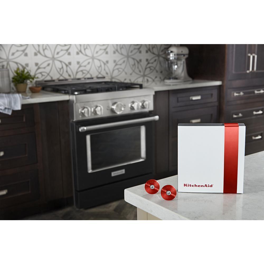 Amana W11368841RE Kitchenaid® Griff-Medaillon-Kit für gewerbliche Herde