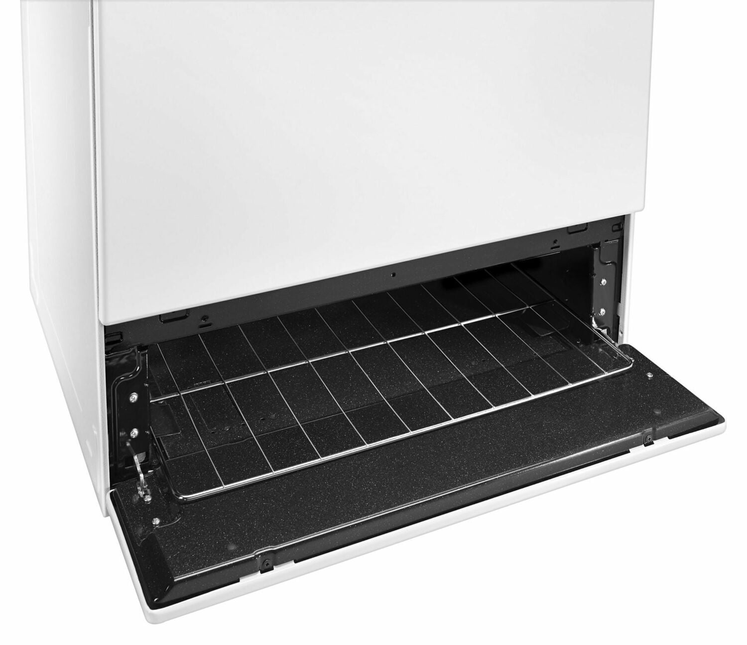 Amana AGR4230BAW 30-Zoll-Gasherd mit leicht zugänglicher Grilltür, Weiß