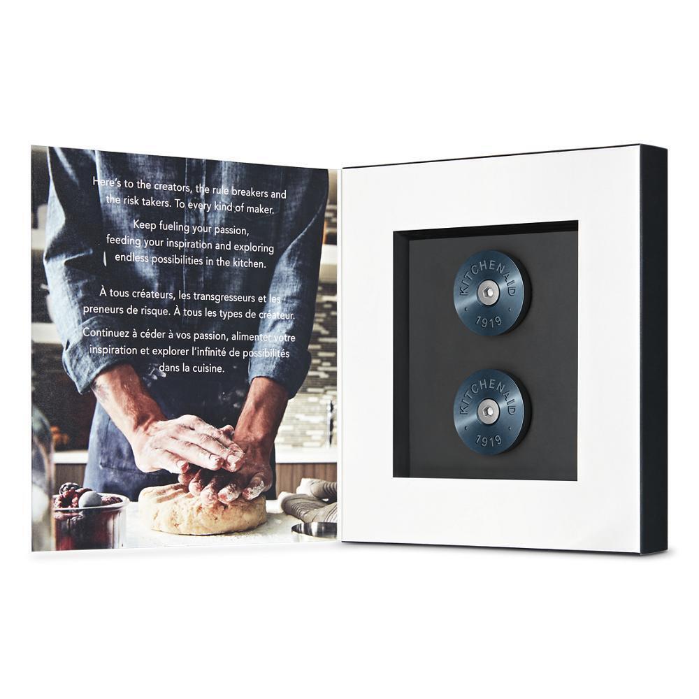 Amana W11368841DD Kitchenaid® Griff-Medaillon-Kit für gewerbliche Herde