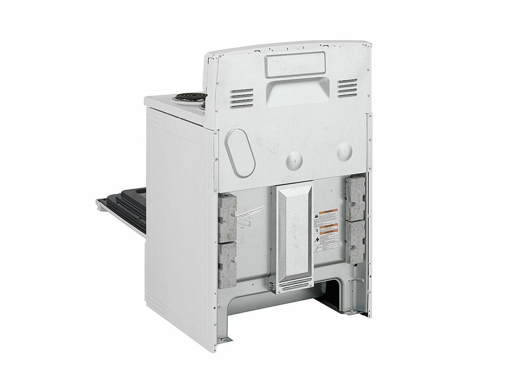 Amana ACR4503SFW 30-Zoll-Elektroherd mit Selbstreinigungsoption – Weiß