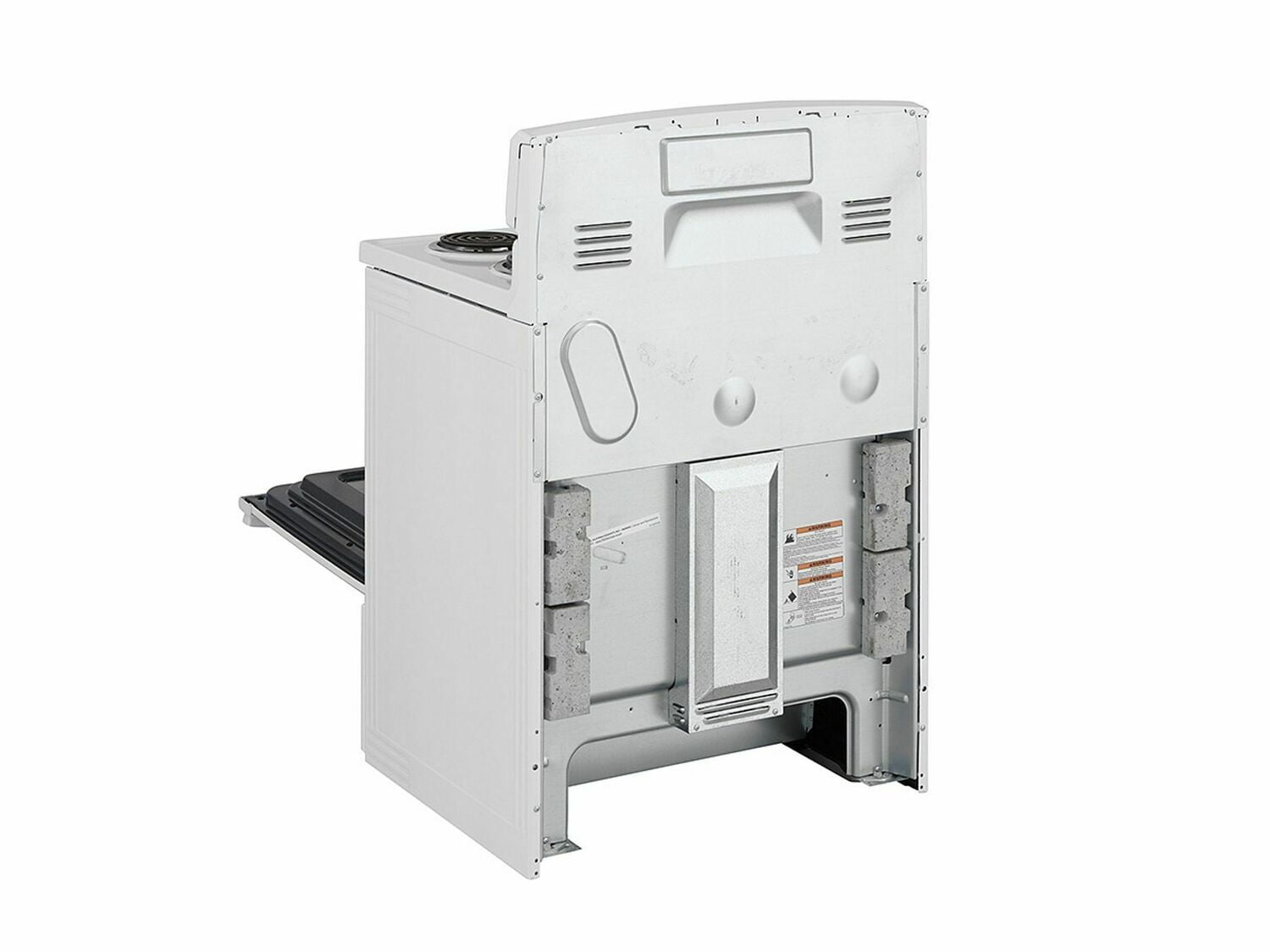 Amana ACR4503SFW 30-Zoll-Elektroherd mit Selbstreinigungsoption – Weiß