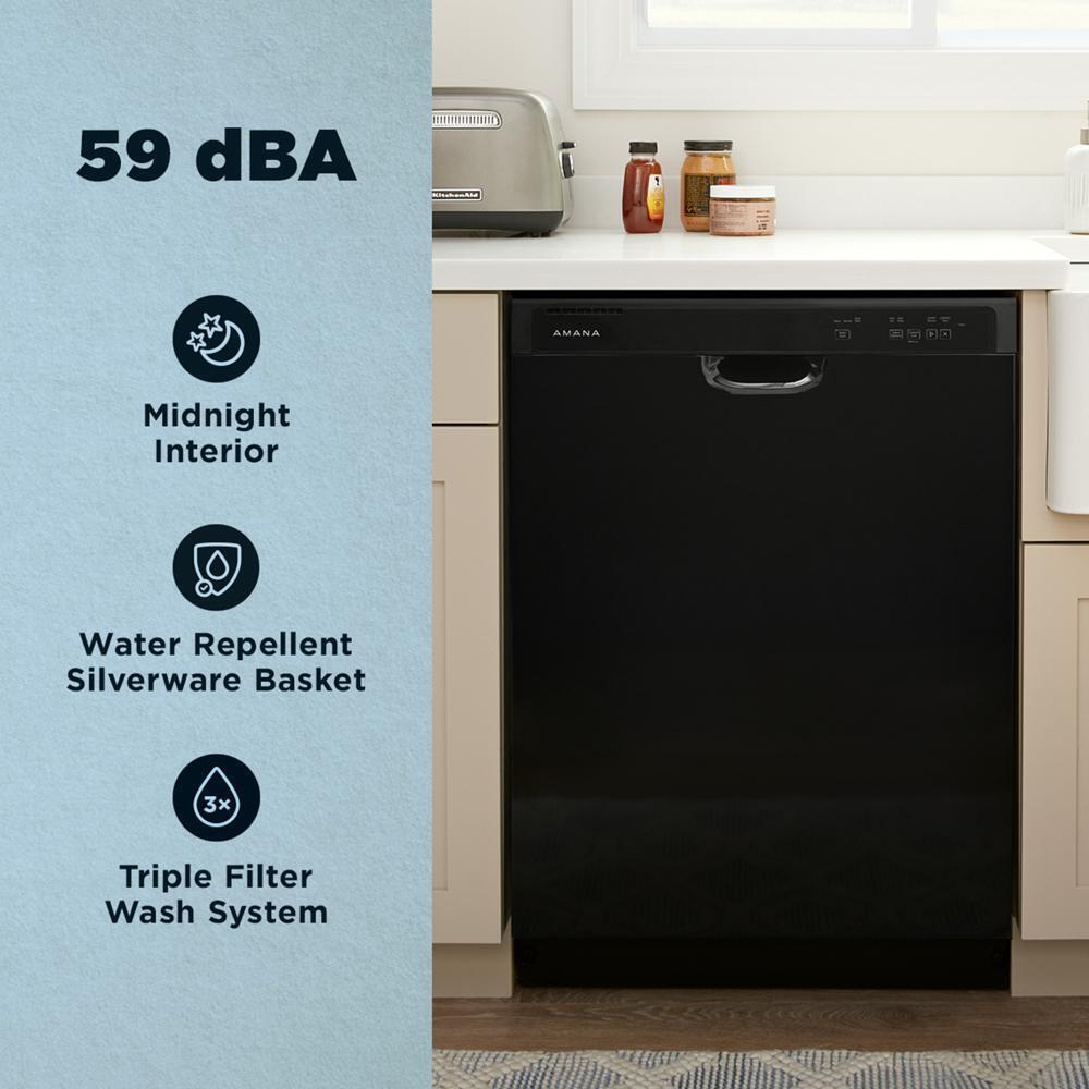 Amana ADFS2524RB Amana® Geschirrspüler mit Mitternachtsinnenraum