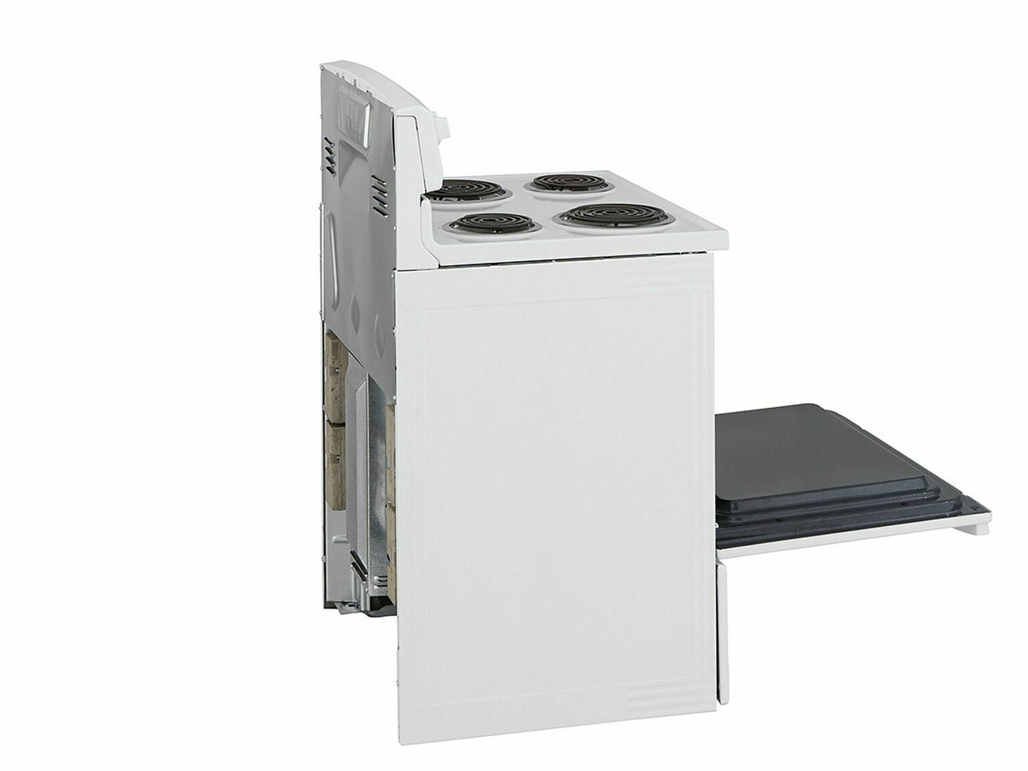 Amana ACR2303MFW 30-Zoll-Elektroherd mit Warmhaltefunktion, Weiß