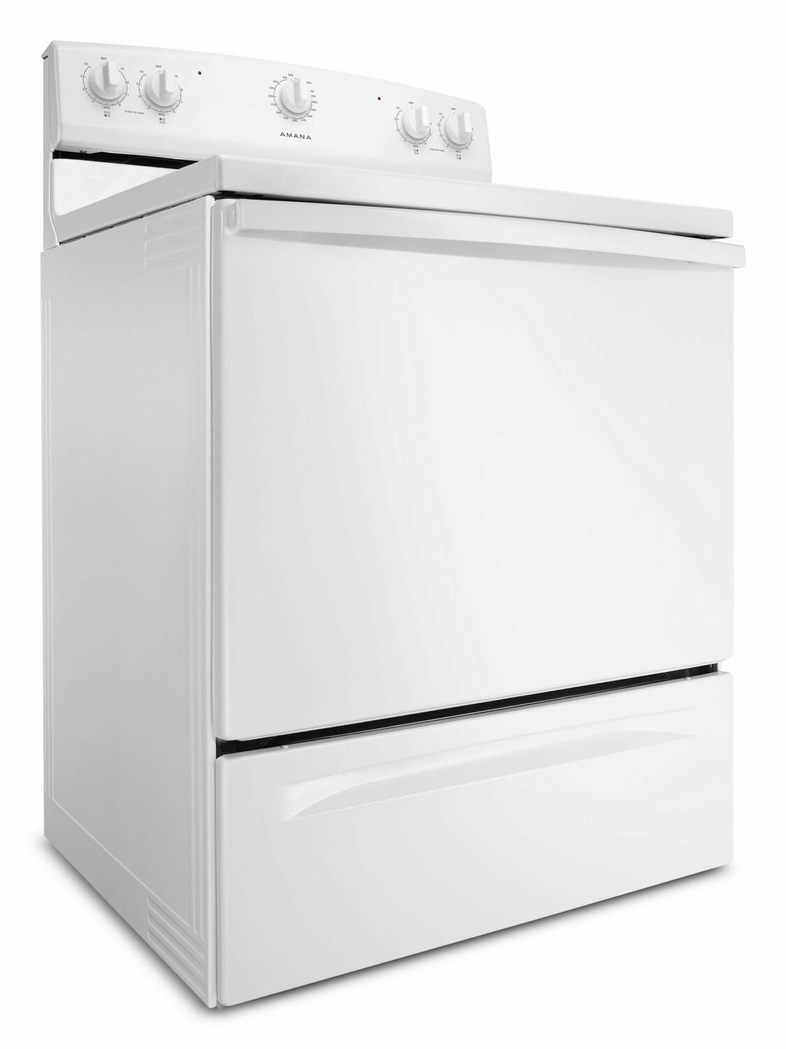 Amana ACR2303MFW 30-Zoll-Elektroherd mit Warmhaltefunktion, Weiß