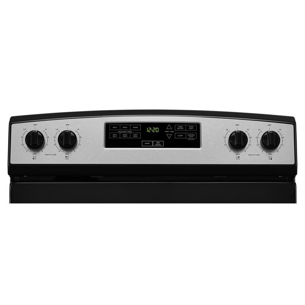 Amana ACR4303MMS 30-Zoll-Amana®-Elektroherd mit Backassistent-Temperaturen