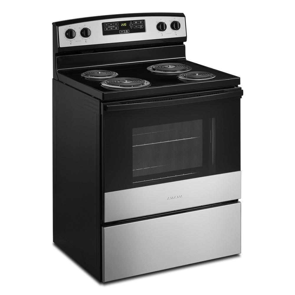 Amana ACR4303MMS 30-Zoll-Amana®-Elektroherd mit Backassistent-Temperaturen