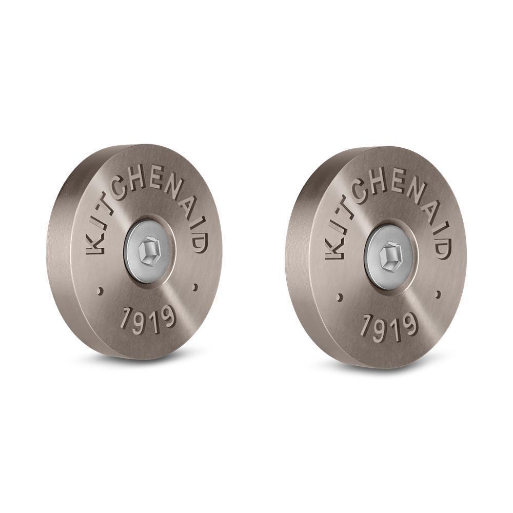 Amana W11368841BN Kitchenaid® Griff-Medaillon-Kit für gewerbliche Herde