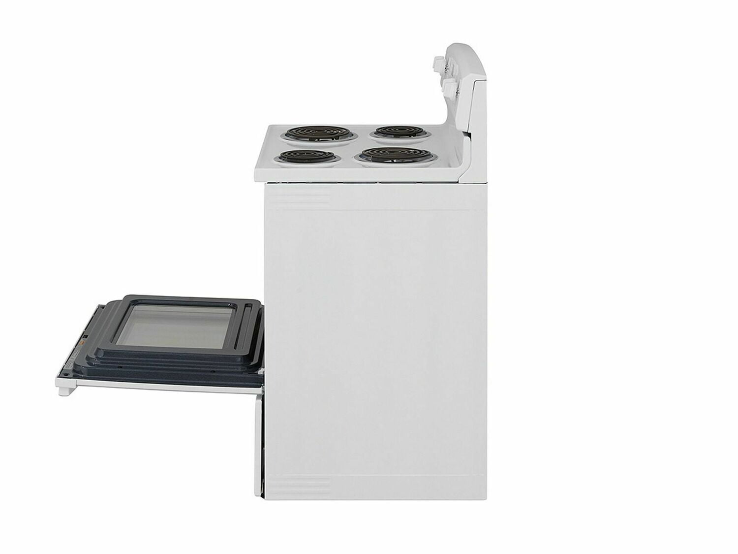 Amana ACR4503SFW 30-Zoll-Elektroherd mit Selbstreinigungsoption – Weiß