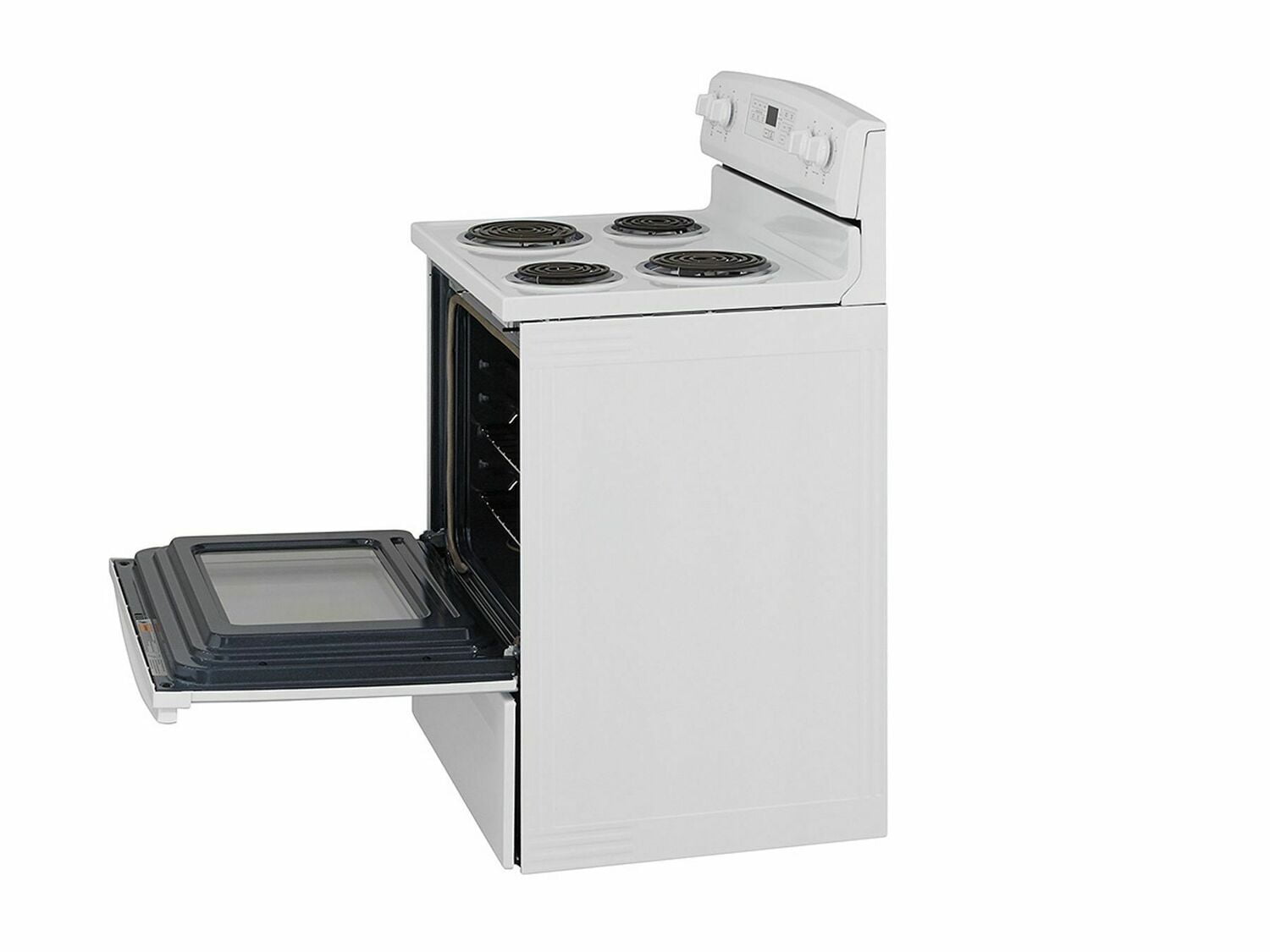 Amana ACR4503SFW 30-Zoll-Elektroherd mit Selbstreinigungsoption – Weiß