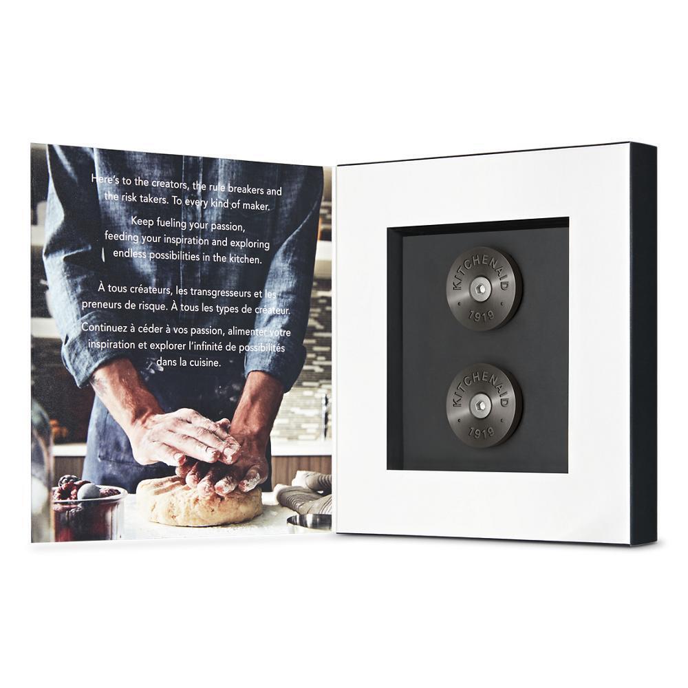 Amana W11368841BO Kitchenaid® Griff-Medaillon-Kit für gewerbliche Herde