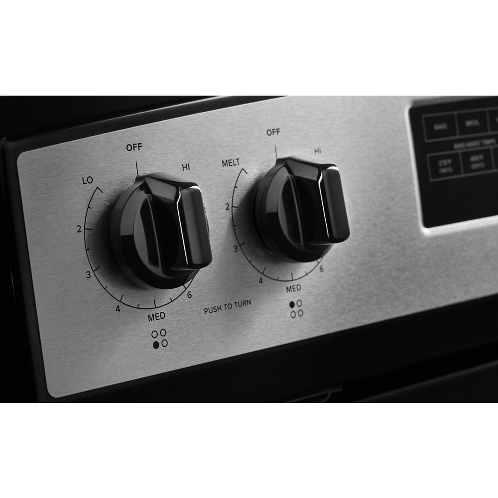 Amana AER6303MMS 30-Zoll-Amana®-Elektroherd mit extragroßem Ofenfenster