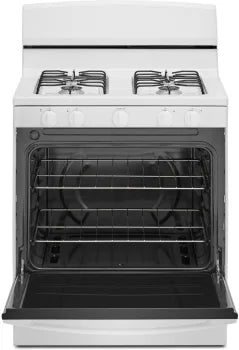 Amana AGR4203MNW Amana® 30-Zoll-Gasherd mit leicht zu reinigender Glastür